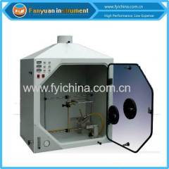 Horizontal and Vertical Flammability Tester