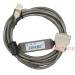 Free Shipping 2012 Enhanced Smart USB-CIF02 Programming Cable for Omron PLC CQM1-CIF02 USB Version Support WIN7