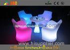 Modern Remote Control rechargeable LED Bar Chair For coffee shop