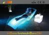 beautiful plastic disco / ktv Chaise Lounge Furniture , outdoor swimming pool LED chairs