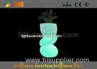 Contemporary Outdoor Electric LED Flower Pots / Planter for party / wedding