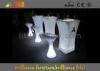 Outdoor remote control IP56 LED Bar Stool LED Cocktail Table With Ice Bucket
