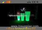 Indoor / Outside Infrared Remote Control Light Up Flower Pots For Bars / Club / Pub