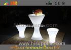 IP56 RGB Outdoor PE illuminated led furniture With Rechargeable Battery