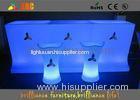 RGB Waterproof LED Bar Tables , RGB Changing Rechargeable LED Cocktail Table
