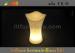 RGB / Yellow LED Bar Stool illuminated furniture With 16 Colors Changeable