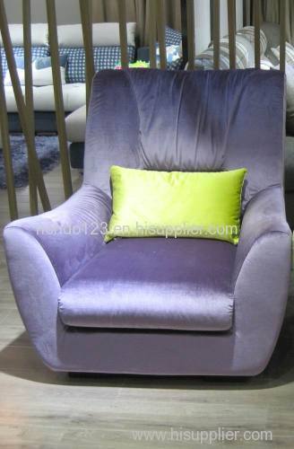 Fabric Chair in purple soft chair living room furniture home furniture