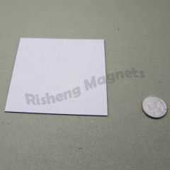 100mm x 100mm x 0.75mm Adhesive Business Card Magnet Strong Force