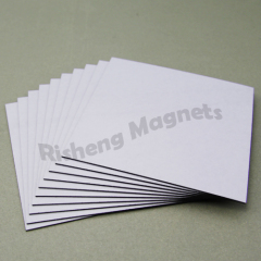 Strong Adhesive Magnetic Sheet 100mm x 100mm x 1mm High Quality Business Card Magnet