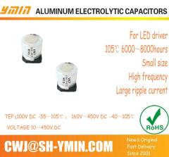 YONGMING Aluminum Electrolytic Capacitors ON LED LIGHTS
