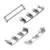 19 inch Stainless Steel Krone Back Mount Frame For Cabinet