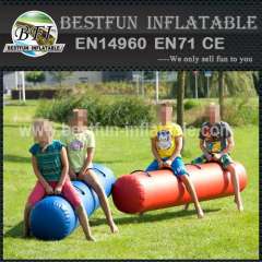 Inflatable interactive game for kids