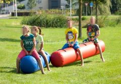 Inflatable Tubes spring game