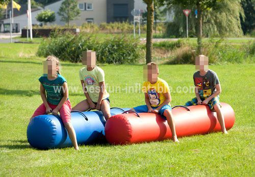 Inflatable Tubes spring game