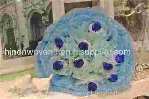 Floral Wrapping OrganzaFloral Wrapping Organza