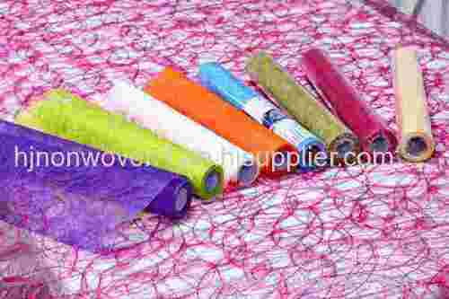 Colorful Long Fiber Nonwoven Rolls