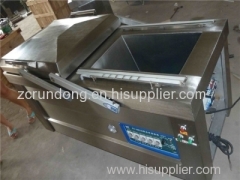 double cancabe chamber vacuum packaging machine