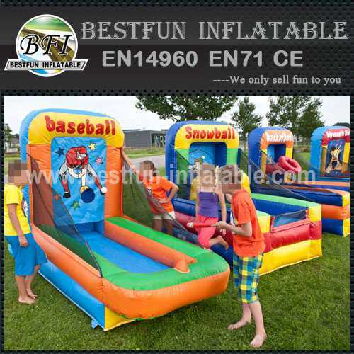 Inflatable interactive sport game