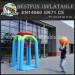 Basketball inflatable interactive game