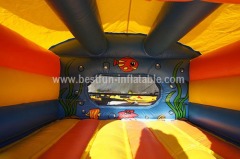 Castle inflatable balls game
