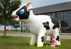 Game milking the cow inflatable