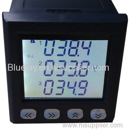 Electric Panel Meter Voltmeter Ammeter Multifunction Meter