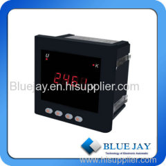 96*96 three phase AC voltmeter led digital meter voltage voltage