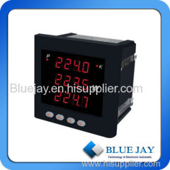 96*96 three phase AC voltmeter led digital meter voltage voltage