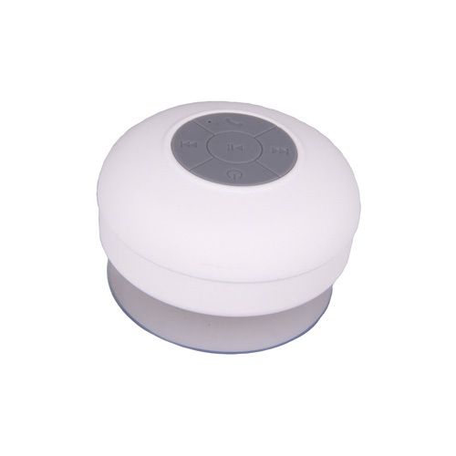 Novelty Waterproof IPX4 Level Wireless Bluetooth Shower Speakers White