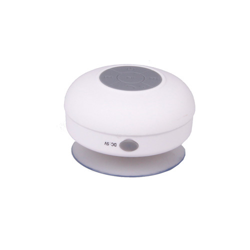 2015 Shower Water-resistant Suction Cup Wireless Bluetooth Speaker with FM