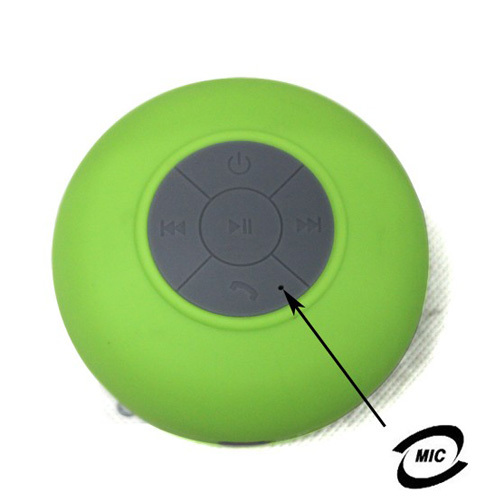 Waterproof Shower Wireless Bluetooth Speakers With Built-In Mic Water Resistant Speaker