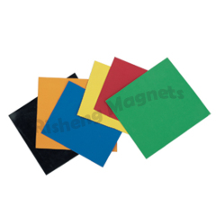 Colored PVC Vinyl Coated High Quality Custom Printed Magnet 100mm x 100mm x 0.5mm