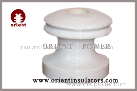 Ceramic spool insulator for high voltage