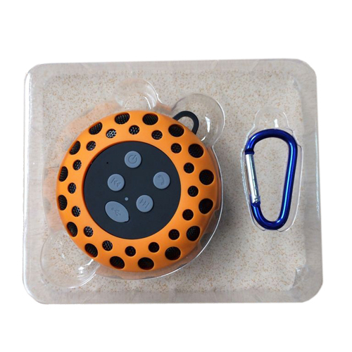 Splash-proof Sport Bluetooth Speaker Orange Wireless Bluetooth Speaker