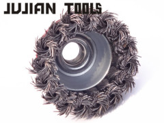 wire wheel brush wire brush twist knot wire bowl brush abrasive brush