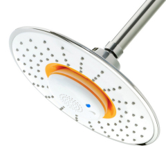 ABS Chromed Shower Head Bathroom Bluetooth Speakers