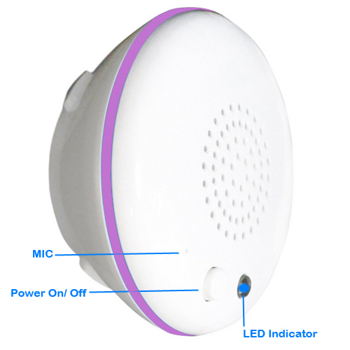 DC5V 500mA Purple Shower Head bathroom Bluetooth audio wireless Bluetooth speaker