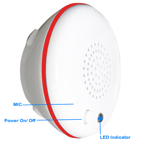 Version 3.0+EDR 11000mA lithium shower head Bluetooth Hi-Fi Set Red