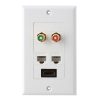 High Quality RCA HDMI Face Plate RJ45