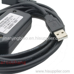 Free shipping Schneider Quantum 140 series CPU programming cable, USB to 232 interface