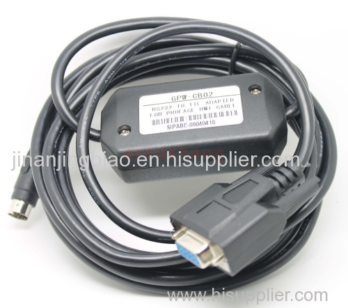 Model:GPW-CB02 interfaces DIGITAL GP / Proface touch-screen programming download cable 3 m