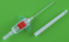 Arterial cannula with flowswitch