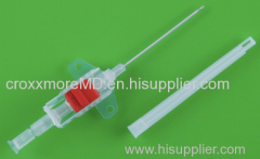 Arterial cannula with flowswitch