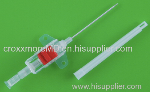 Arterial cannula with flowswitch