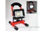 Portable 12V led outdoor flood lights , 2200mA led pir floodlights for stage lighting