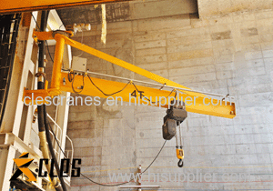 CJX Series Wall Mounted Slewing Jib Crane