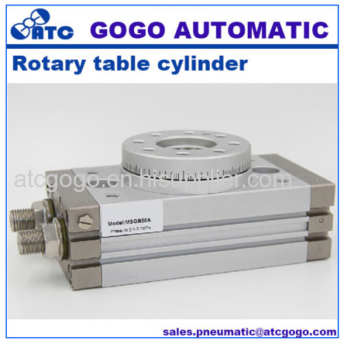 Milling machine rotary table actuators air cylinder pneumatic