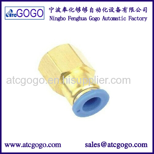 female cooper connector for sauce filling machine