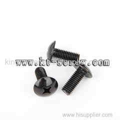 black oxide truss philip head screw of latop screw