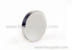 Permanent 50mm sintered neodymium magnet disc